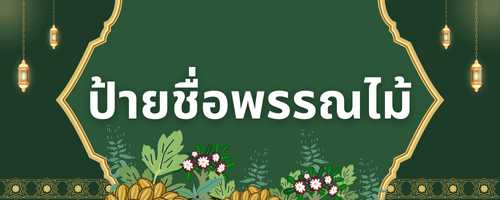 ป้ายชื่อพรรณไม้สมบูรณ์"